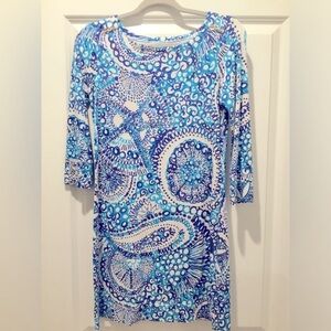 Cute quarter sleeve Lilly Pulitzer dress size small
